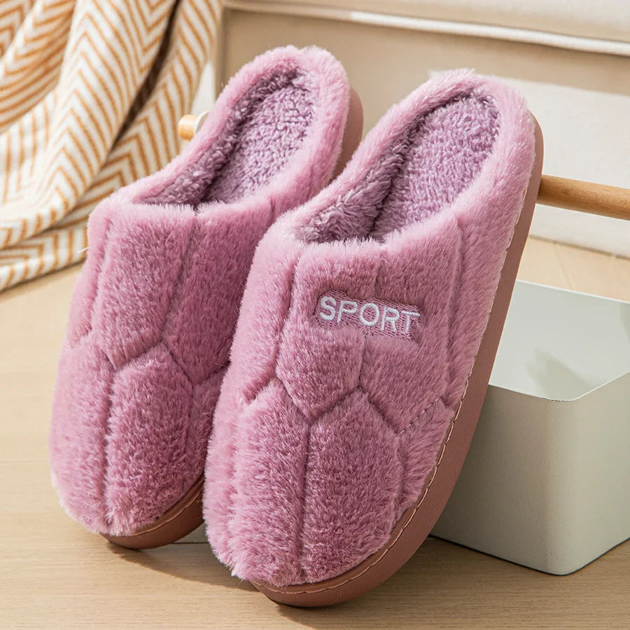 Plush House Slippers