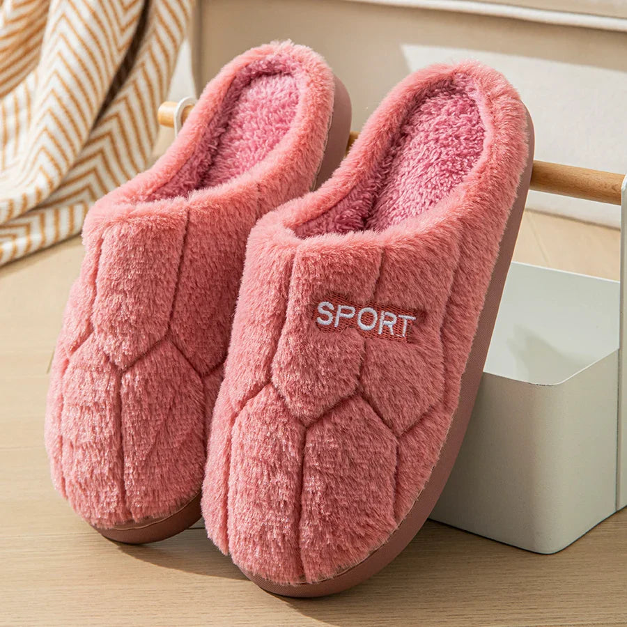 Plush House Slippers