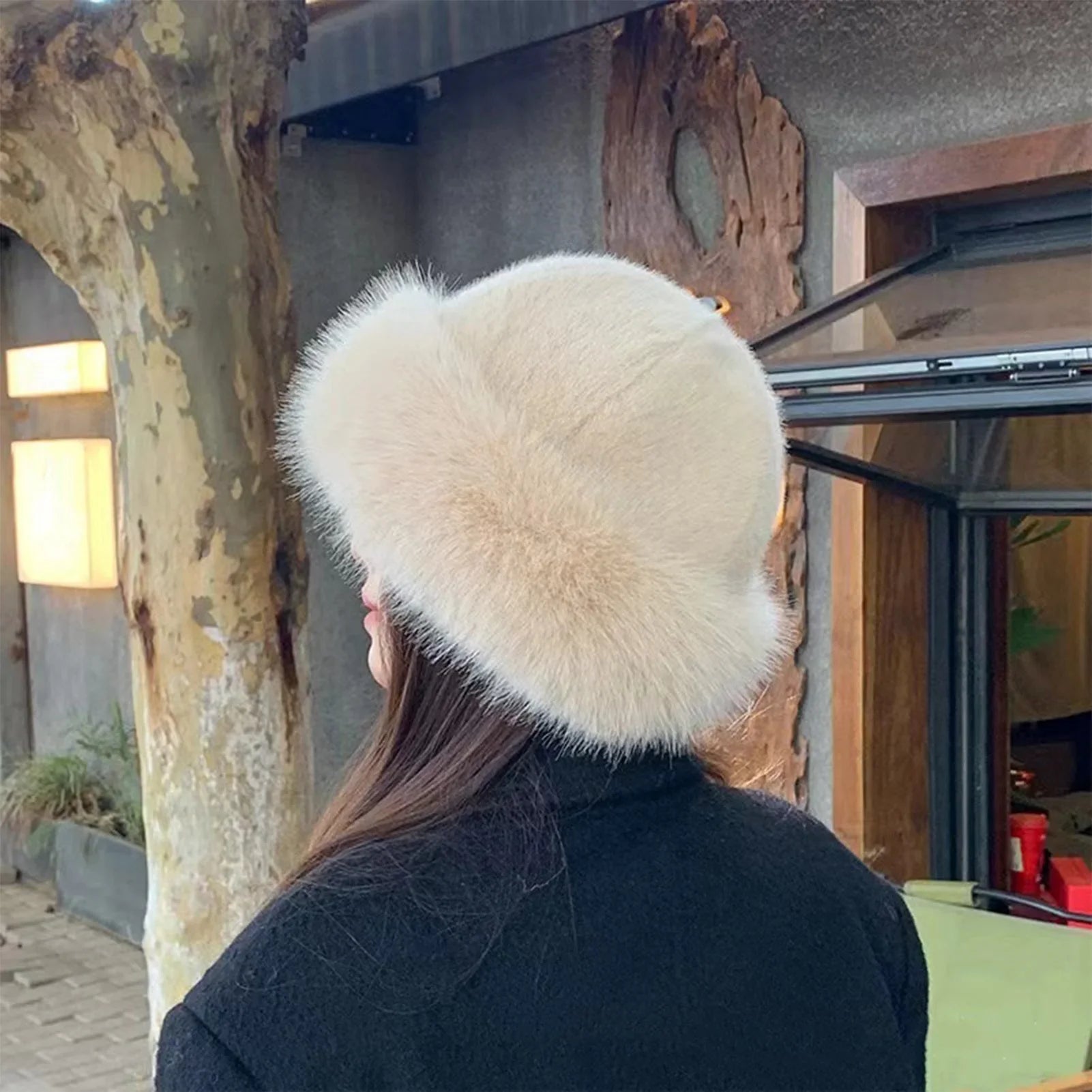 Faux Fur Winter Beanie