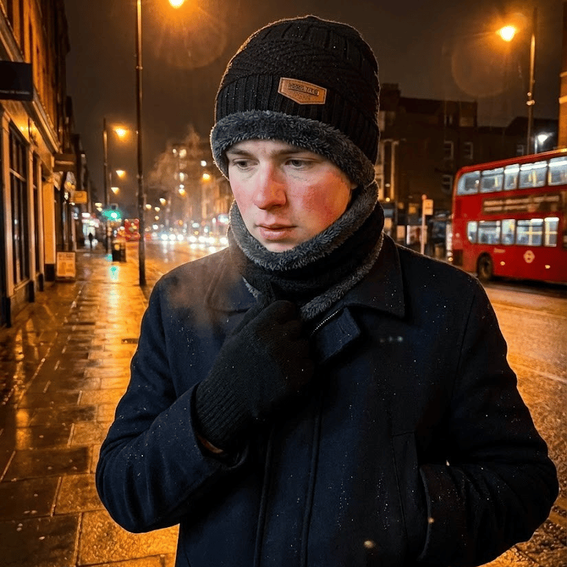 3-in-1 Winter Set: Hat, Scarf & Gloves